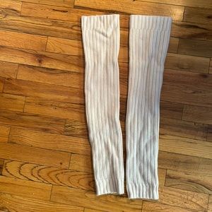 Cashmere leg warmers